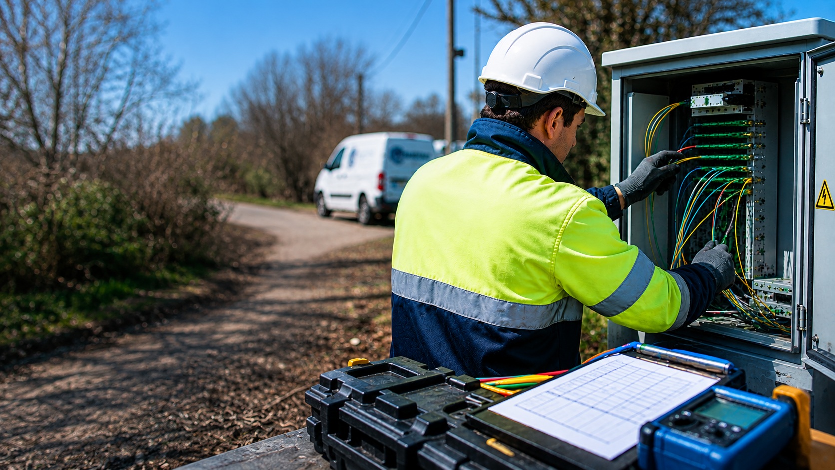 Manutenção corretiva em redes de fibra ótica: quando é a opção certa
